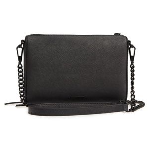 Rebecca Minkoff Avery Crossbody Bag - BLACK NWT